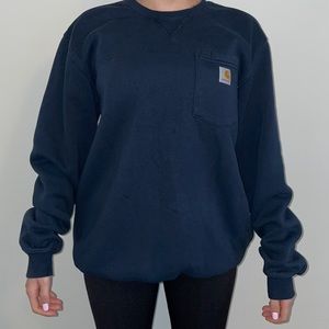 Carhartt Mens Crewneck Pocket Sweatshirt